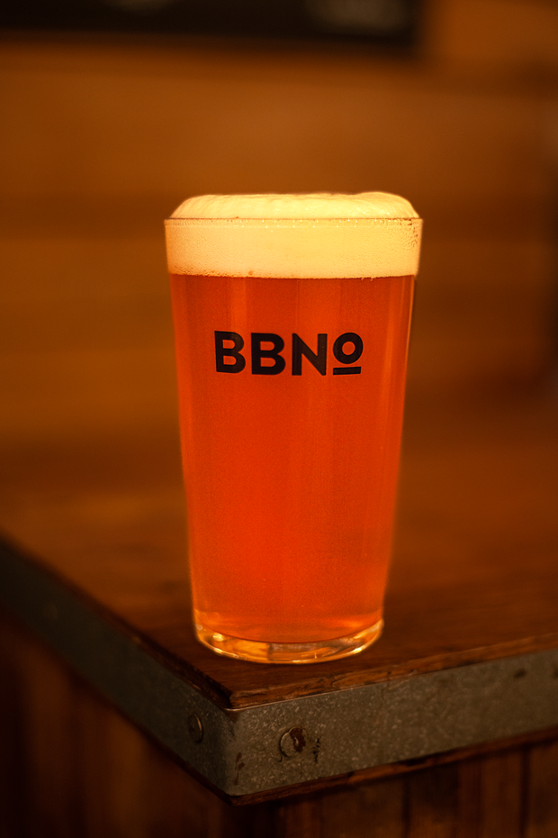 BBNo Branded Conical Pint Glass